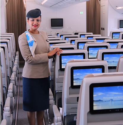 Economy seat Air Mauritius
