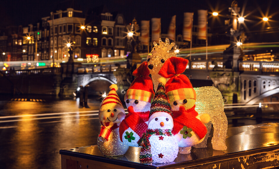 Amsterdam is very festive in December and makes it on to our list of best Christmas markets