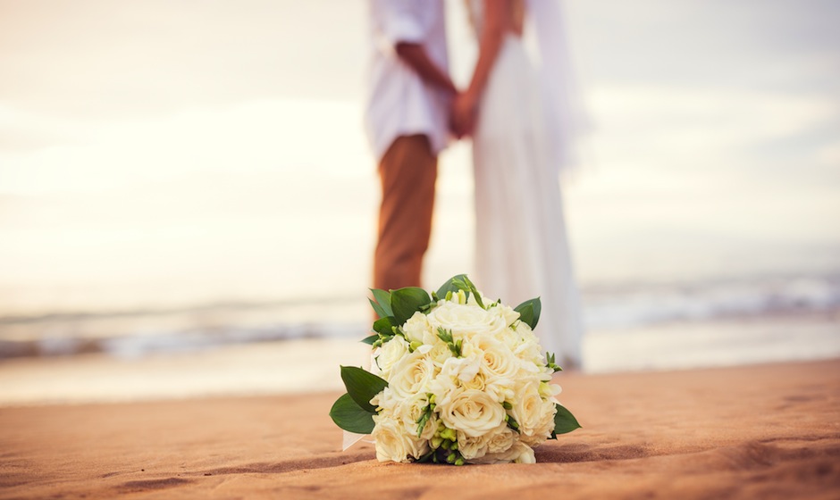Beach wedding Mauritius