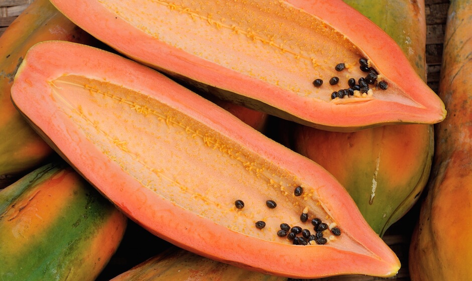 Papaya's for the Father's Day recipe