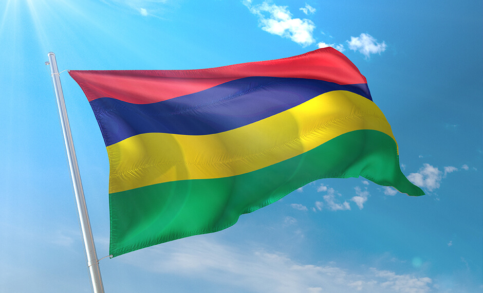 Mauritius flag - Independence Day